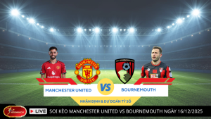 Soi Kèo Manchester United vs Bournemouth