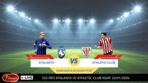 Soi kèo Atalanta vs Athletic Club