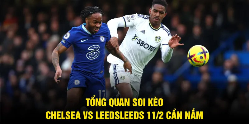 Tổng quan soi kèo Chelsea vs LeedsLeeds 11/2 cần nắm