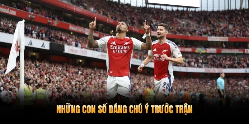 Những con số đáng chú ý trước trận