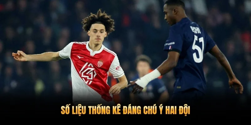 Số liệu thống kê đáng chú ý hai đội